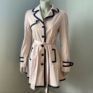 ARDEN B. | Peacock Trench Coat Long Style